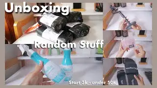 Shopee Haul Random Stuff Under 50k - dompet kpop, phone holder, sendal ch4mpion