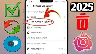 Как восстановить удаленные чаты в Instagram [Обновление 2025] | Восстановление удаленных сообщений
