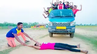 Must Watch New Funny Video 2023 New Wonder Car Comedy Video 2023, EP-181 By 