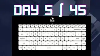 day5: Keyboard with dark and bright mode