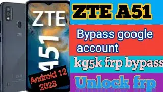 ZTE Blade A51 FRP/Google Bypass Android 11 // zte blade a51 frp bypass // ZTE Blade A51