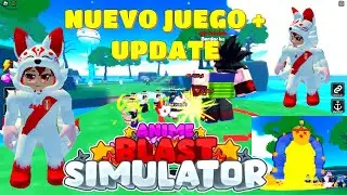 🔴ANIME BLAST SIMULATOR UPDATE (NUEVO JUEGO)✨⚔️ #afs  #roblox #anime #play