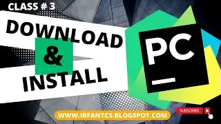 How to Install Pycharm IDE on windows 10 | installation of pycharm by irfantech01 @IrfanTech01