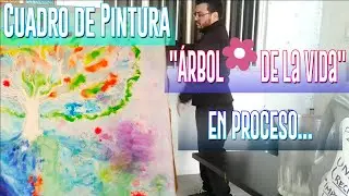 Cuadro de Pintura🖼️Árbol🍁 de la Vida