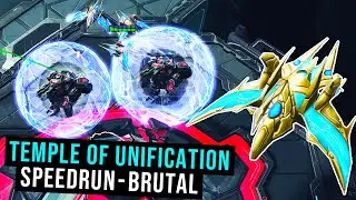 StarCraft 2 LotV Speedrun - Mission 9: Temple of Unification (Brutal)