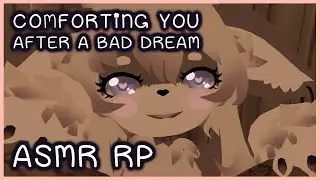 ASMR | Bunny Girl Comforts You After a Bad Dream [Phantom Touch & Ear-to-Ear Whispering]