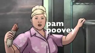 Meet Pam Poovey (2) - Archer on TELETOON at Night
