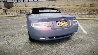 GTA 4 2005 Aston Martin DB9 - Speeding & Drift