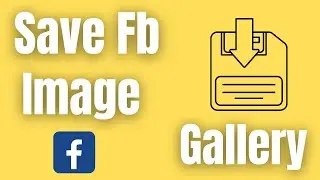 How to save any facebook post to your gallery ?