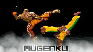 Dee Jay vs Eddy Gordo. Kickboxing vs Capoeira! Street Fighter MUGEN