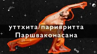 ОСНОВНЫЕ АСАНЫ ЙОГИ, уттхита и паривритта паршваконасана
