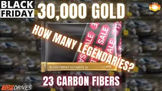 Top Drives: 30,000 GOLD BLACK FRIDAY 2023 PACK OPENING | 23 CARBON FIBER PACKS