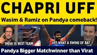 Ramiz Raja & Wasim reaction on Hardrik Pandya 50 vs Ban | Pak Media reaction on Ind vs Ban 2024