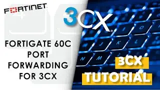 3CX port forwarding in Fortigate (with Static NAT 1:1)