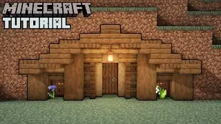 Minecraft - Simple Hobbit Hole Tutorial (How to Build)