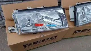 Skoda Octavia Tour фары передние новые depo Шкода Октавиа тур 1у октавия 1u a4 а4 МирКузова