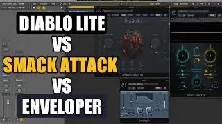 Free Cymatic Diablo Lite Vs Waves Smack Attack Vs Logic Pro Enveloper | On Drum Loop