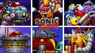 Sonic 1, 2, 3&K & Mania: All Final Bosses (As Super Sonic)