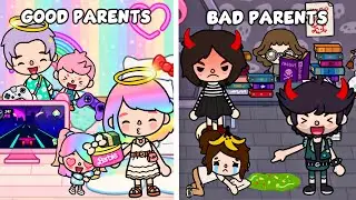 Good Parents And Bad Parents Stories ❤️😇vs.😈💔 | Toca Life World | Toca Boca