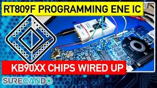 Program Flash ENE KB90XX using RT809F KB9028 KB9022 KB9018 KB9016 KB9012 KB90XX Read Flash EC Dump