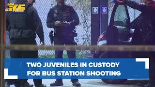Two juveniles in custody for Greyhound bus station shooting