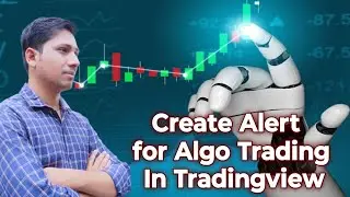 Create Alert For Algo Trading In Tradingview | #Stock Data Analysis