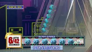 [LIVE] PCSO 9:00 PM Lotto Draw - June  8, 2024