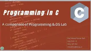C Programming Part-1