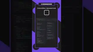 Css checkbox animation
