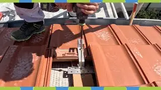 👉Unterkonstruktion für PV Anlage Haken plus Schienen von 2K installieren