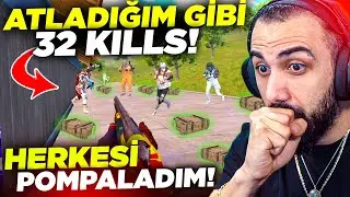ATLADIĞIM YERDEN 32 KILL ALMAK?? 😮 BİRDAHA SAKIN BENİMLE UĞRAŞMAYIN!! | PUBG MOBILE