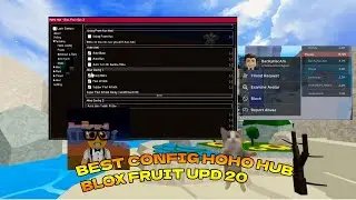 BEST HOHO HUB CONFIG IN BLOX FRUIT GHOST UPDATE | UPDATE 20