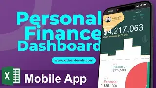Best Mobile App Dashboard for PERSONAL FINANCE Mastery!