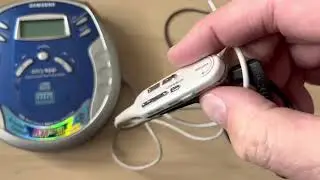 Wow! Unboxing Samsung Yepp MCD-SM60 cd mp3 portable player