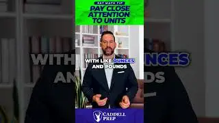 SAT Math Tip: Pay close attention to units