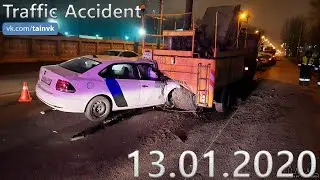 Подборка аварии ДТП на видеорегистратор за 13.01.2020 год