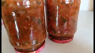Домашний кетчуп.Густой и очень вкусный соус !Homemade ketchup. Thick and very tasty sauce!