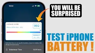 How To TEST Your iPhone Battery !