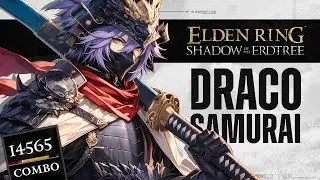 How To Make the Ultimate Draco Samurai Build in Elden Ring DLC, Dragon Hunter's Great Katana Build