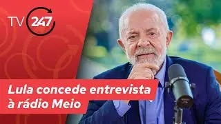 Lula concede entrevista à rádio Meio