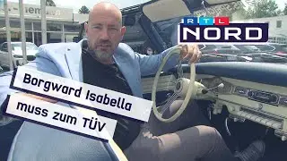 Reporterglück: Jan darf einen Oldtimer zum TÜV fahren
