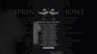 We comin. Tickets and meet n greets available now:    Demunjones.com/tour 
