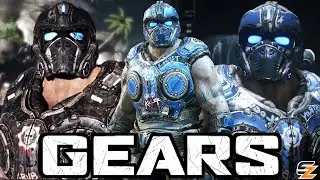 Gears of War Story Lore - All CLAYTON CARMINE Cutscenes So Far! (Gears Cutscenes Movie)
