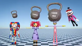 THE AMAZING DIGITAL CIRCUS vs 1000KG 🎪😀