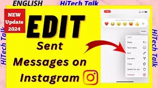 How to Edit sent Messages on Instagram 2024 | Edit sent Instagram Message update
