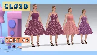 How to Sew a Full Circle Dress: Complete Guide/Course 4 (Basics of CLO 3D)
