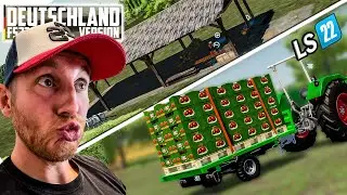 Wir starten mit 0 EURO auf der DEUTSCHLAND KARTE 🚜 LS22 Felder Helden #22