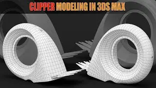 Topology Hard Surface: Correct topology of a Clipper Modeling In 3ds Max || N°_53