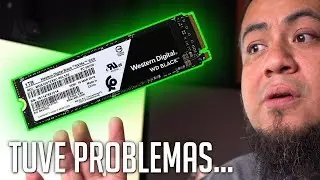 No puedo creer lo monstruoso que es el WD Black SSD NVMe