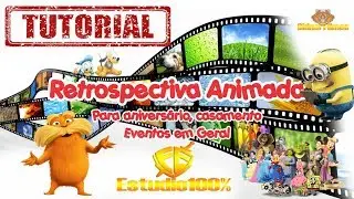 Como Fazer uma Retrospectiva Animada Profissional Passo a passo Aula 01 ESTUDO 100